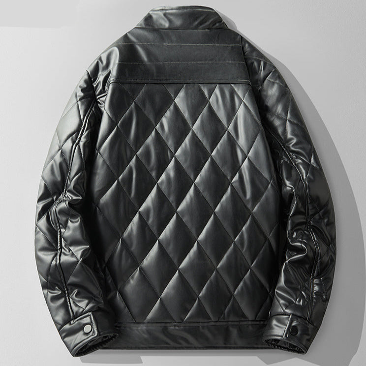 Novara™ | Raven Leather Jacket