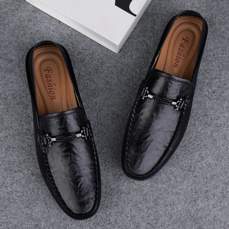 Novara™ | Kizar Leather Loafers