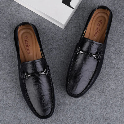 Novara™ | Kizar Leather Loafers
