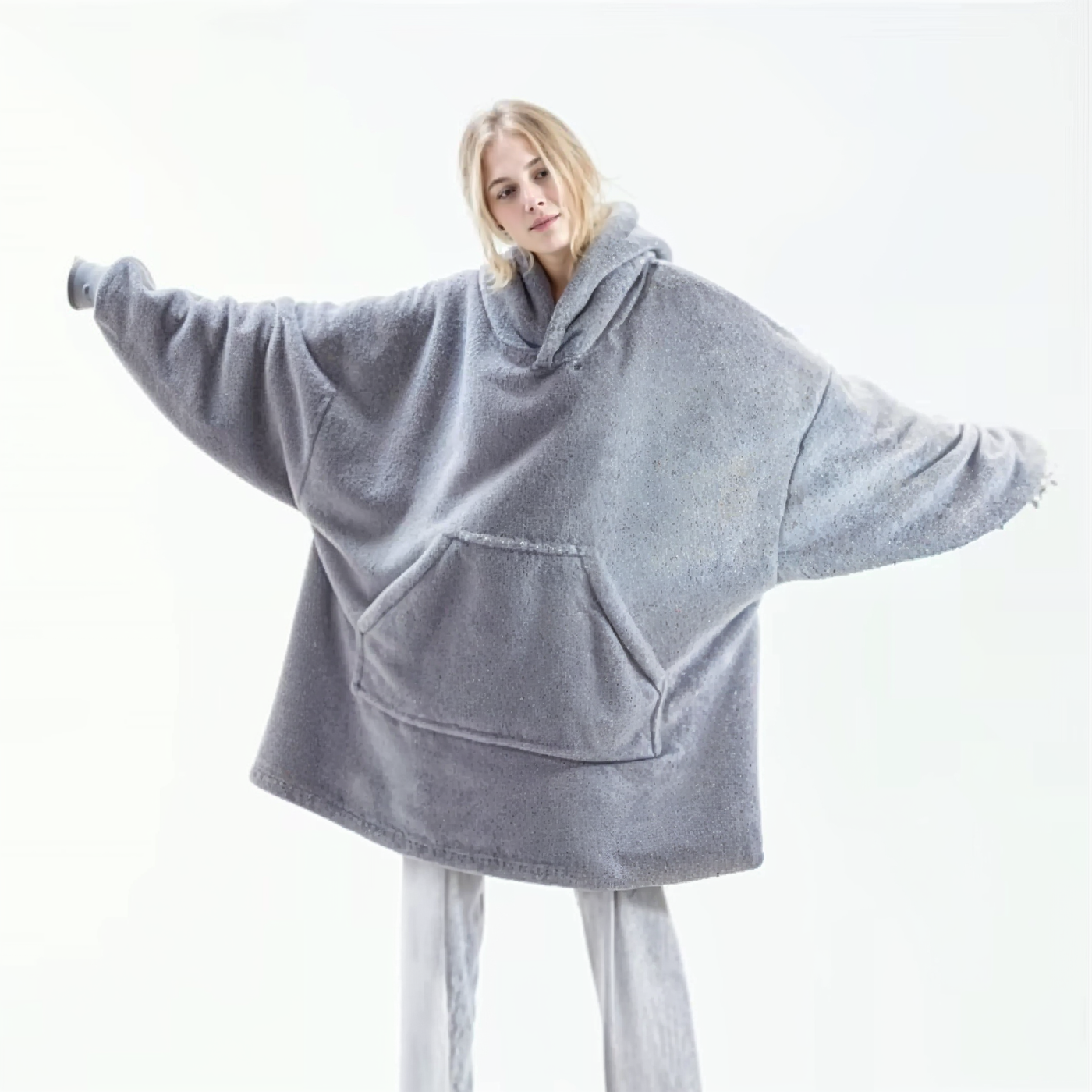 Novara™ | Fleece-Lined Oversized Hoodie